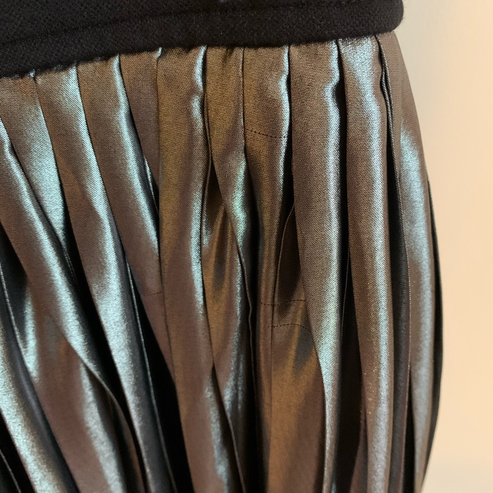 NWT Free People Black Silver Piper Dress - Picture 10 of 11